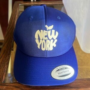 New York Blue SnapBack Hat One Size